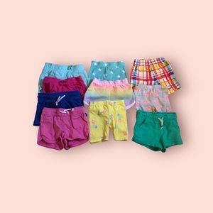 Mixed lot of girls 2T shorts
